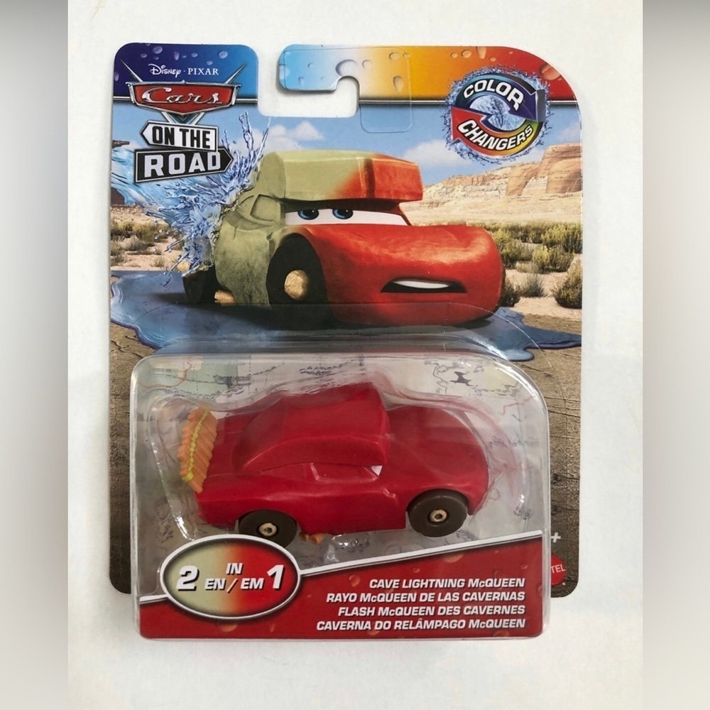 Disney Pixar Cars Color Changers Diecast - Cave Lightning McQueen - BRAND NEW!! - Picture 1 of 3